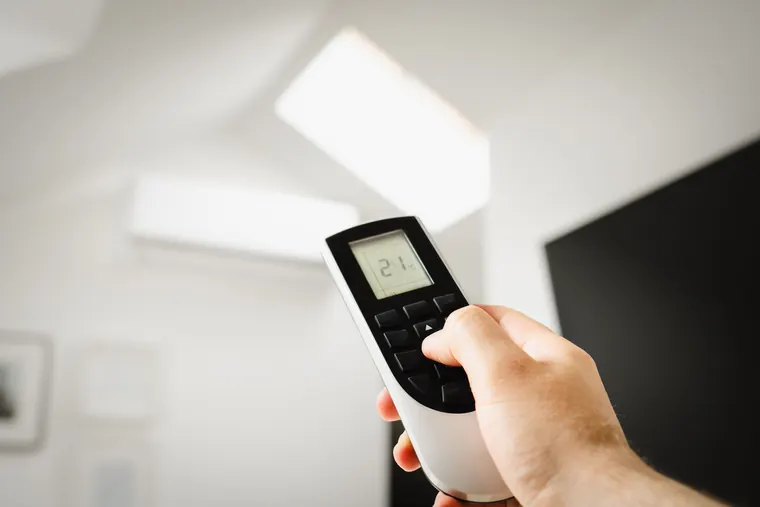 Telecomando del climatizzatore con modalità Dry